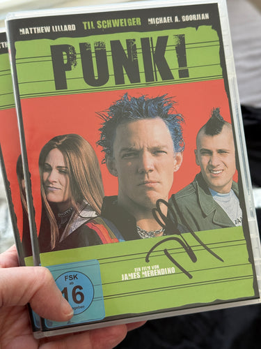 German DVD of SLC PUNK Signed by Til Schweiger